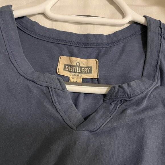 Distillery Apparel Men's Short Sleeve T-Shirt, Medium, Blue - Picture 5 of 6